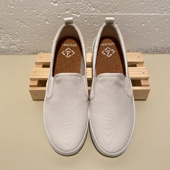 Sperry Women's SeaCycled Crest Twin Gore Canvas Sneakers - NWOB - Picture 9 of 11